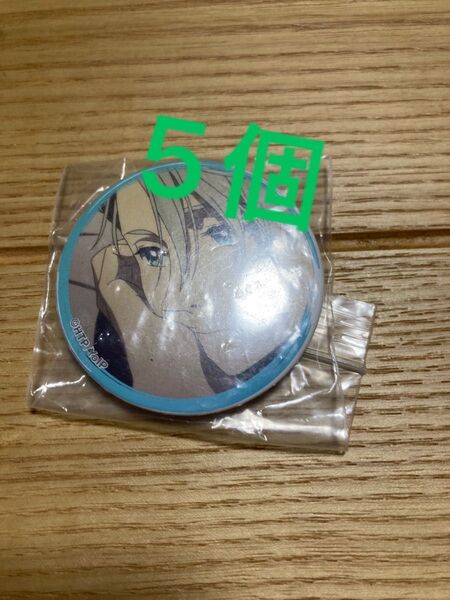 ユーリon ice ヴィクトル・ニキフォロフ 缶バッジ