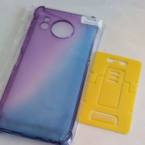 Sense 8 スマホケース 新品 未使用 グラデーションカラー パープル ブルー