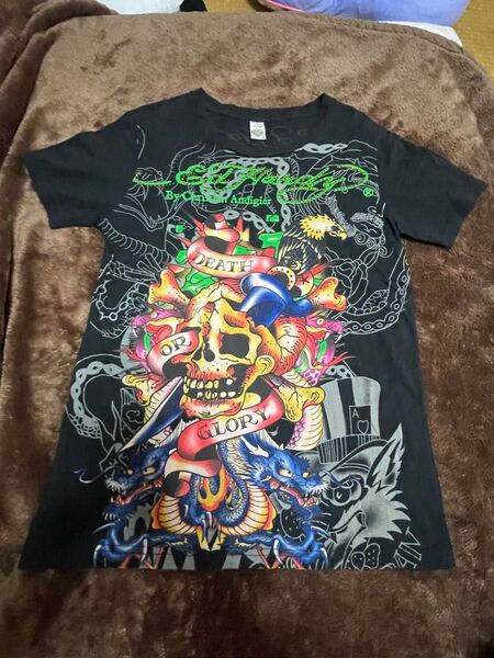 (archive)Ed Hardy ラインストーンtシャツ y2k エドハーディー