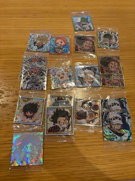 ワンピース ウエハース にふぉるめーしょん シール