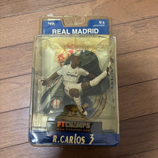 未使用 ft champs ロベカル ロベルトカルロス サッカー フィギュア レアル・マドリー 6インチ 15cm フィギュア