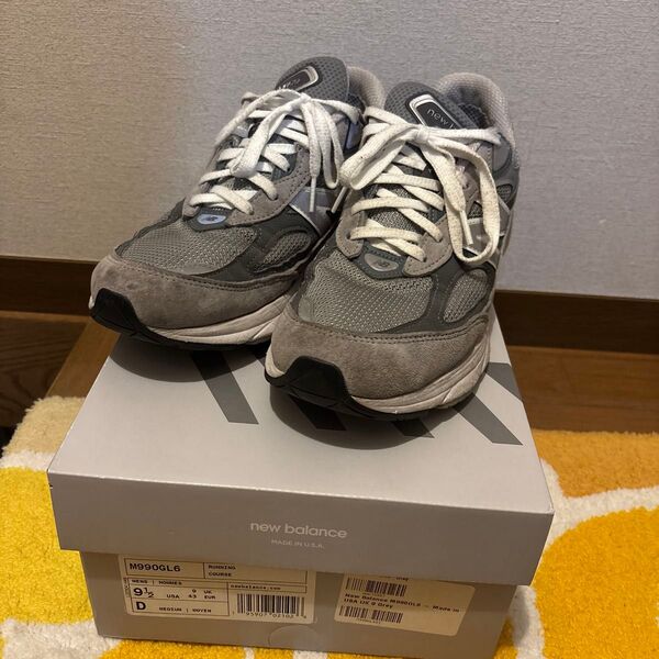 インソール未使用 new balance ニューバランス 990 V6 27.5㎝ スニーカー