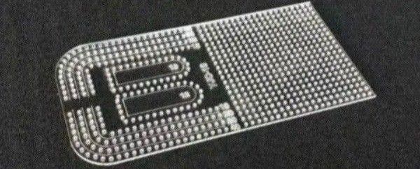 レザークラフト用 4mm定規 アクリル型 レザークラフト 型紙
