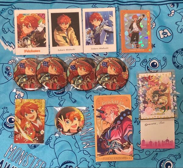 あんスタ 明星スバル まとめ売り ぱしゃっつ ぱしゃこれ ギラカ 星之所向 中国缶 アルカナ コレ缶 珍蔵 缶バッジ