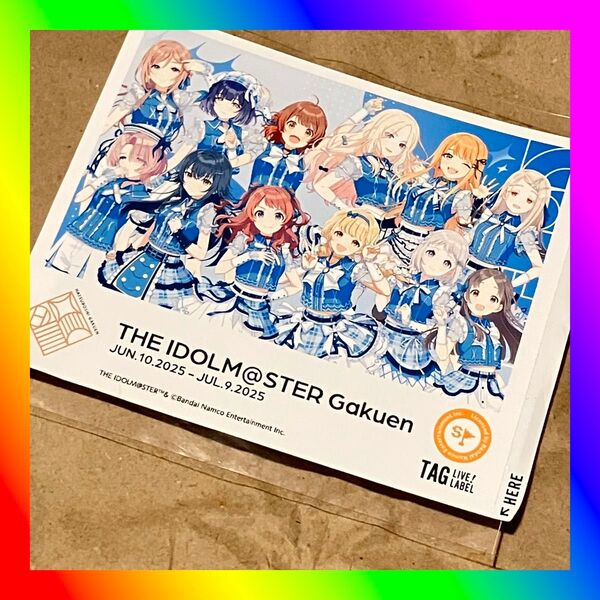 サントリー 学園アイドルマスター ラベル缶 ステッカー シークレット 学マス