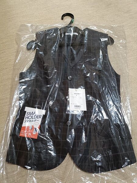 タグ付き 新品未使用 事務服 ベスト 9号