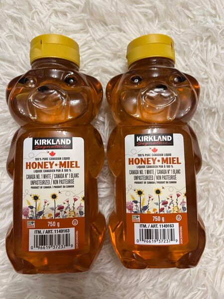 カークランドシグネチャー ハニーベア 750g×2 ハチミツ ハニー コストコ