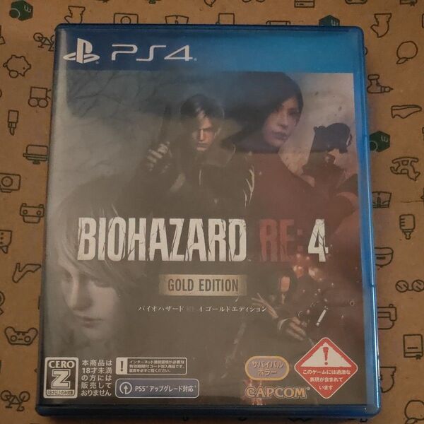 【PS4】 BIOHAZARD RE:4 ゴールドエディション