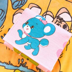 レトロアニマルミニ財布 ハンドメイド財布ポーチ 折り財布 昭和レトロ