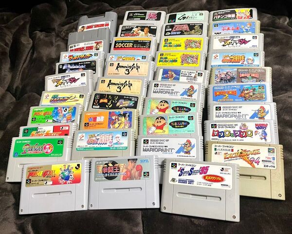 マリオ ドンキー スラムダンク パワプロ スーパーファミコン ファミコン SFC レトロゲーム 大量 まとめ セット