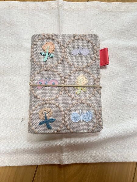 手帳カバー a6手帳カバー ほぼ日手帳カバー ミナペルホネン ほぼ日 ほぼ日手帳 mdノート
