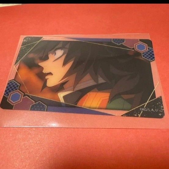 鬼滅の刃 冨岡義勇 トレーディングクリアカード 鬼滅シアター クリアカード ダイニング diningクリアしおり ufotable