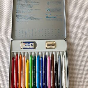 サクラクーピーペンシル 15色 クーピー 缶ケース CL