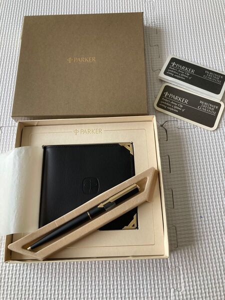 【訳あり】PARKER パーカー ボールペン 札入れ セット EG