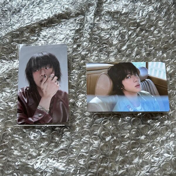 BTS JIN ECHO Weverse ラッキードロー ラキドロ トレカ フォトカード 2枚 ジン