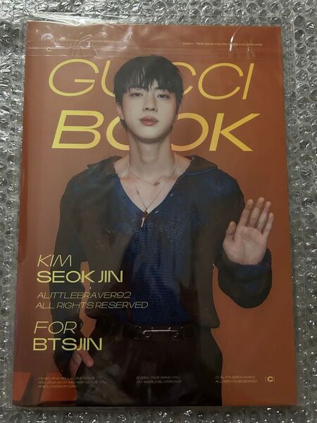 BTS JIN フォトブック 写真集 新品未開封 マスタニム ジン ①