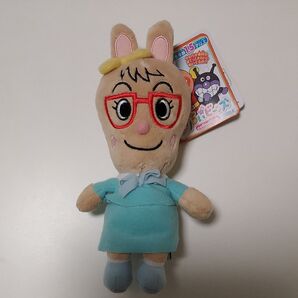 みみせんせい アンパンマン プリちぃビーンズ ぬいぐるみ 新品タグ付き