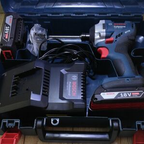 BOSCH インパクトドライバ 2025年最新モデル 本体、バッテリー2個、充電器、ケース ボッシュ コードレス電動工具