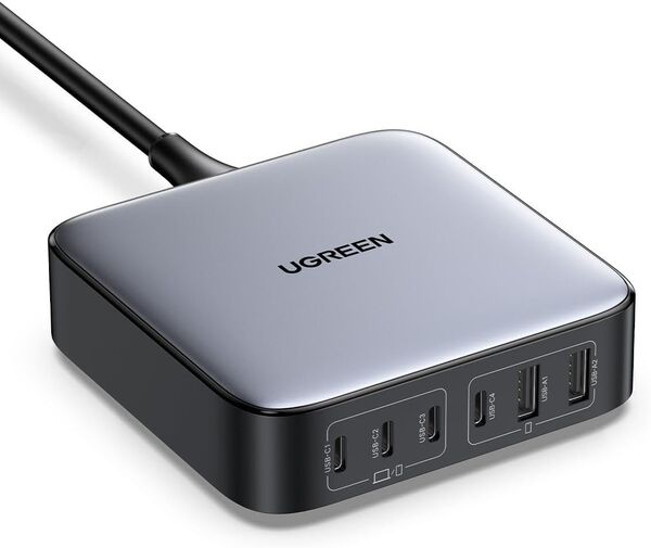UGREEN Nexode 200W 充電器 6ポート 卓上多ポート急速充電器 PD3.0対応 単ポート100W CD271