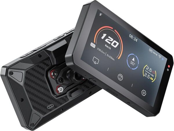 AKEEYO×CHIGEE AIO-5 Play 次世代バイク スマートライドモニター ディスプレイ CarPlay IPS