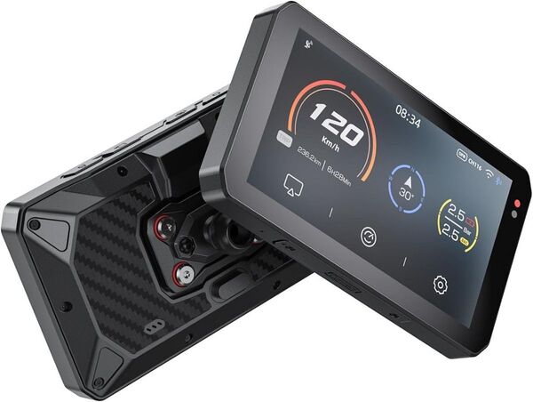 AKEEYO×CHIGEE AIO-5 Play 次世代バイク スマートライドモニター ディスプレイ CarPlay IPS