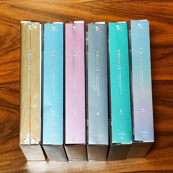 Blu-ray ユーリ!!! on ICE 全6巻 初回版