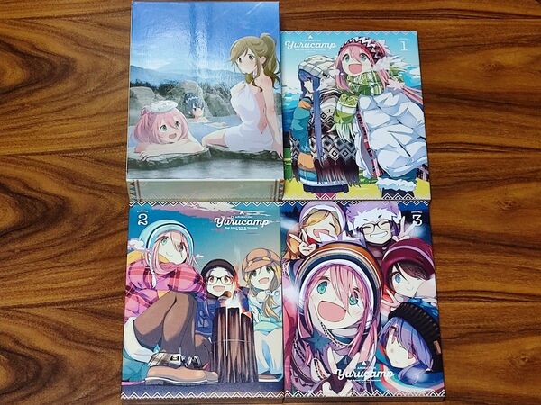 Blu-ray ゆるキャン△ 全3巻 初回版 全巻収納BOX付き