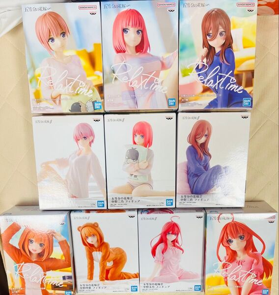 五等分の花嫁 フィギュア まとめ売り