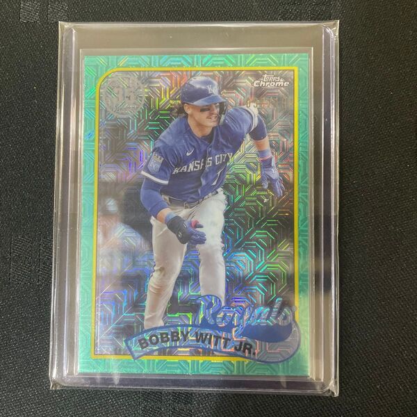 Bobby Witt Jr. ウィット シリアル Mojoパラレル 199枚限定 Bowman Chrome Refractor
