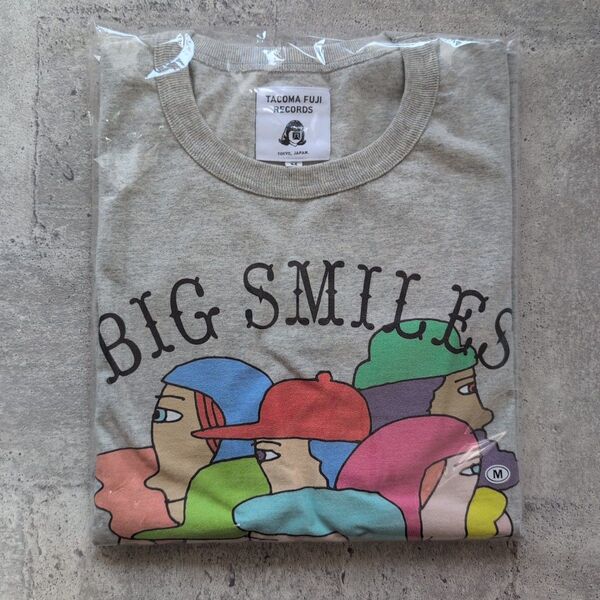 TACOMA FUJI RECORDS BIG SMILES LS designed by Jerry UKAI Mサイズ