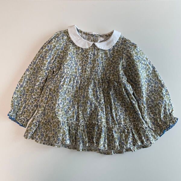 バースデイ cottoli 花柄ブラウス 95