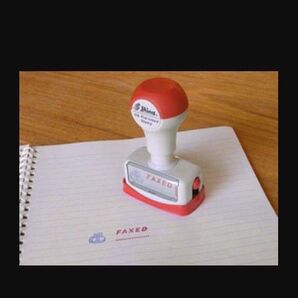 シャイニー OAスタンプ FAXED