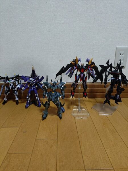 コトブキヤ スーパーロボット大戦OG ブラスタ シュロウガ エグゼスバイン ラフトクランズ アストラナガン ジャンク 欠品あり