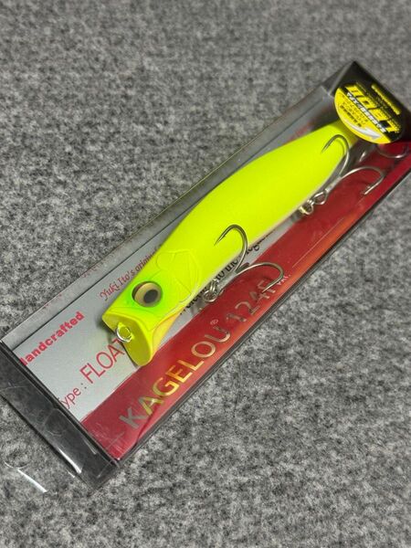 新品未開封 メガバス カゲロウ124f ドチャート Megabass