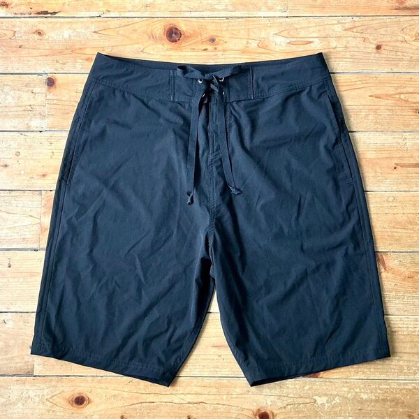 BLACK SCALE ストレッチ ハーフパンツ ショーツ ショートパンツ パンツ 黒 USA M L ボトムス ストリート