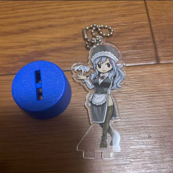 FAIRYTAILジュビアキャラウムカフェのアクリルスタンドキーホルダー