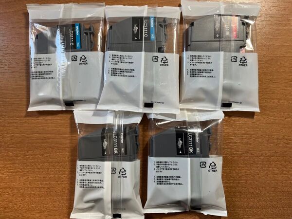 ブラザー インクカートリッジ LC3111 5個セット