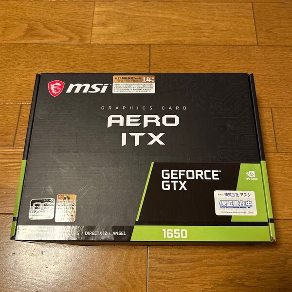 GeForce GTX 1650 AERO ITX 4G OCV1
