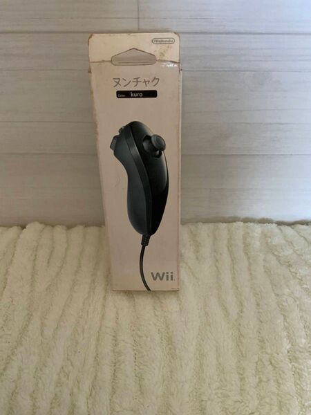 Wii ヌンチャク 黒 新品