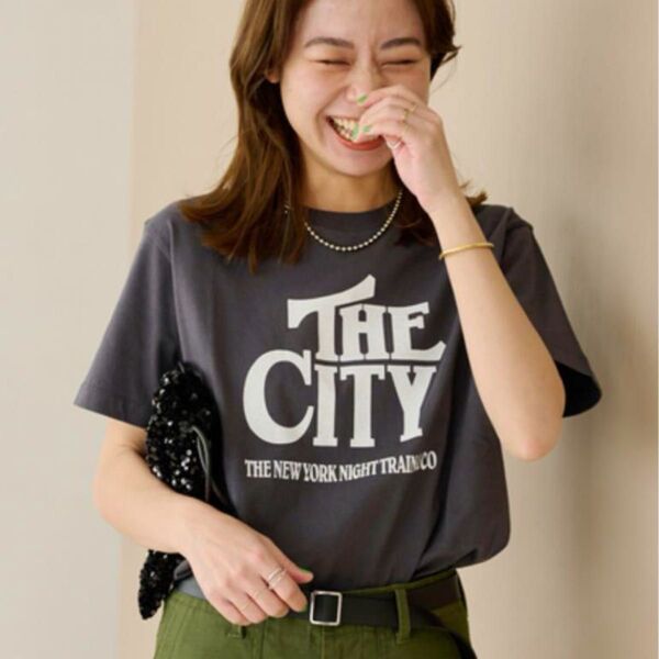 新品☆ ジャーナルスタンダード レリューム CITY プリントTシャツ