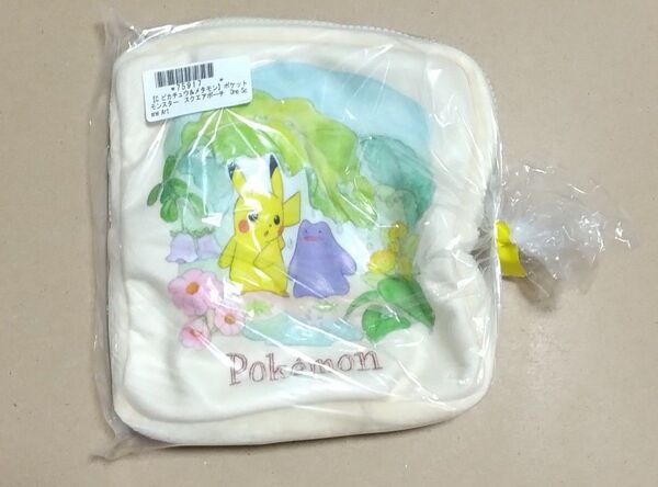 ポケットモンスター ポケモン スクエアポーチ ピカチュウ&メタモン
