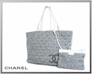 ☆美品CHANEL/シャネル クルーズコレクション パイル×レザー トートバッグ A73336送料税込み！