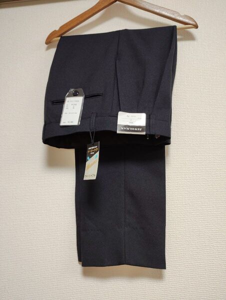 タグ付き新品 メンズ KILIND ダークネイビー スラックス ウエスト79