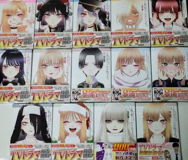 その着せ替え人形は恋をする 漫画 コミック 第1巻 〜 第14巻 帯付き シュリンク付き 新品未読品 着せ恋 ビスクドール
