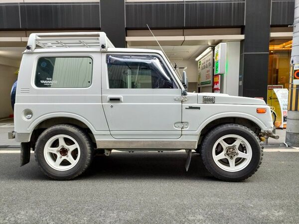 JA11 改造申請用 最大安定傾斜角度計算書 公認車検 SJ30 JA71 構造変更 リーフ シャックル 懸架装置 緩衝装置