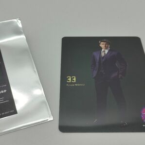 SAKURA SOCIO会員限定 選手ハードブロマイドL版スーツver 西尾隆矢 33 セレッソ 大阪 CEREZO