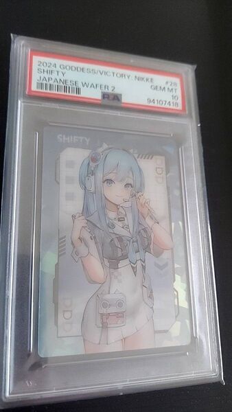 NIKKE シフティー シークレット カード PSA10 勝利の女神 NIKKEウエハース