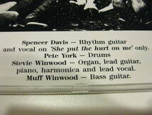 ●●送料198円）「THE BEST OF THE SPENCER DAVIS GROUP featuring STEVIE WINWOOD」スペンサー・デイヴィス・グループ、1967年_画像3