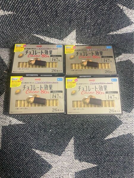 meiji:明治★チョコレート効果86% 4箱★高カカオポリフェノール