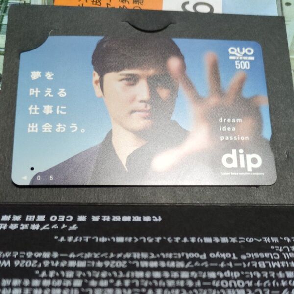 大谷翔平 dip 株主優待 非売品 使用済 コレクション